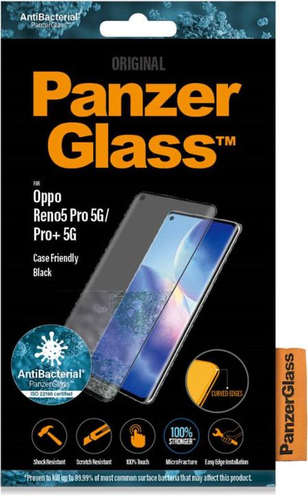 Actual product image PanzerGlass Case Friendly (1 Piece, Oppo Find X3 Neo, Oppo Reno 5 Pro+ 5G)