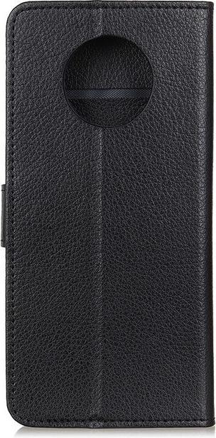 Actual product image MU Classic Litchi Leather Bookcover Series (Xiaomi Redmi Note 9T 5G, Xiaomi Redmi Note 9 5G)
