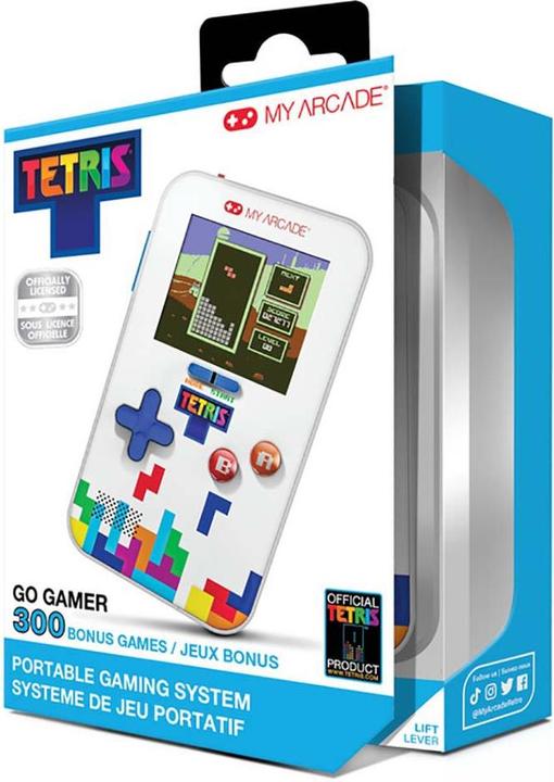 Produktbild MyArcade My Arcade DGUNL-7029 Tetris Go Gamer Classic Handheld Portable Video Game System (301 GAMES IN 1)