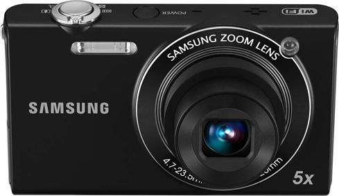 Samsung SH100, 14MP, 5xzoom, W-LAN, filmati HD, nero (1/2,3'')