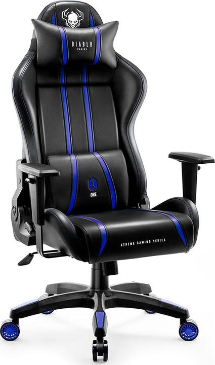 Image du produit Diablo Chaise de jeu X-One 2.0 Gaming Chair Normal, Noir-bleu