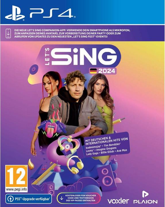 Produktbild Ravenscourt Let's Sing 2024 German Version (PS4, DE)