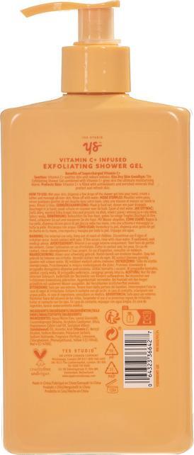 Image du produit Yes Studio Gel douche exfoliant - Beurre de karité, orange douce & bergamote
