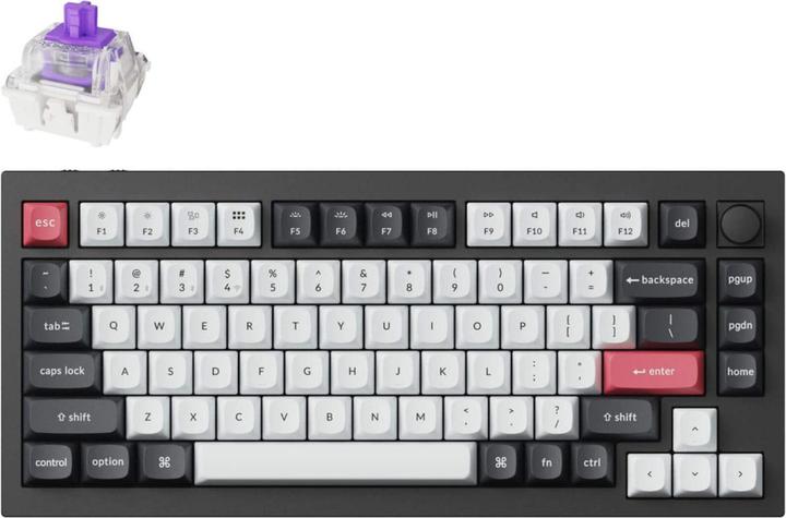 Immagine prodotto Keychron Q1 HE (interruttore magnetico) (US, Senza fili, Cablato)