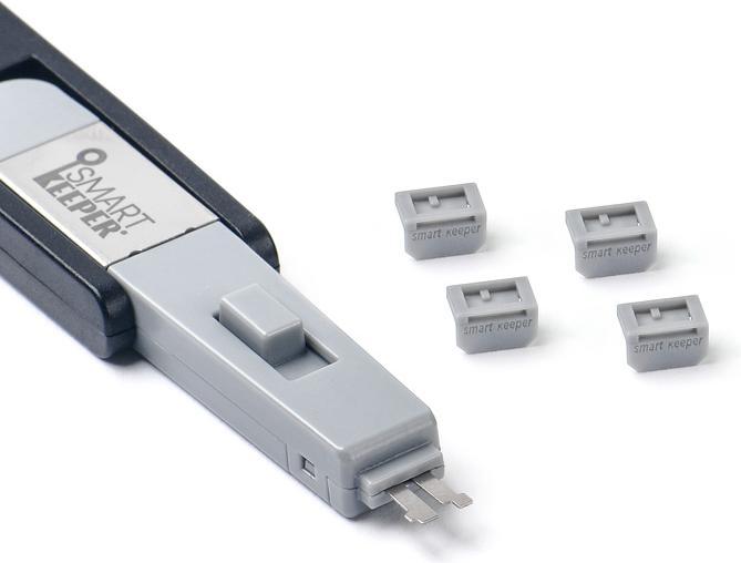 Actual product image Smart Keeper 4 x Mini Display Port Locks with 1 x Mini Type Key