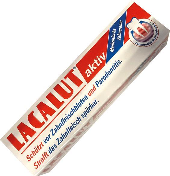 Produktbild Dr. Theiss LACALUT aktiv Zahncreme, 100 ml Zahncreme (100 ml)