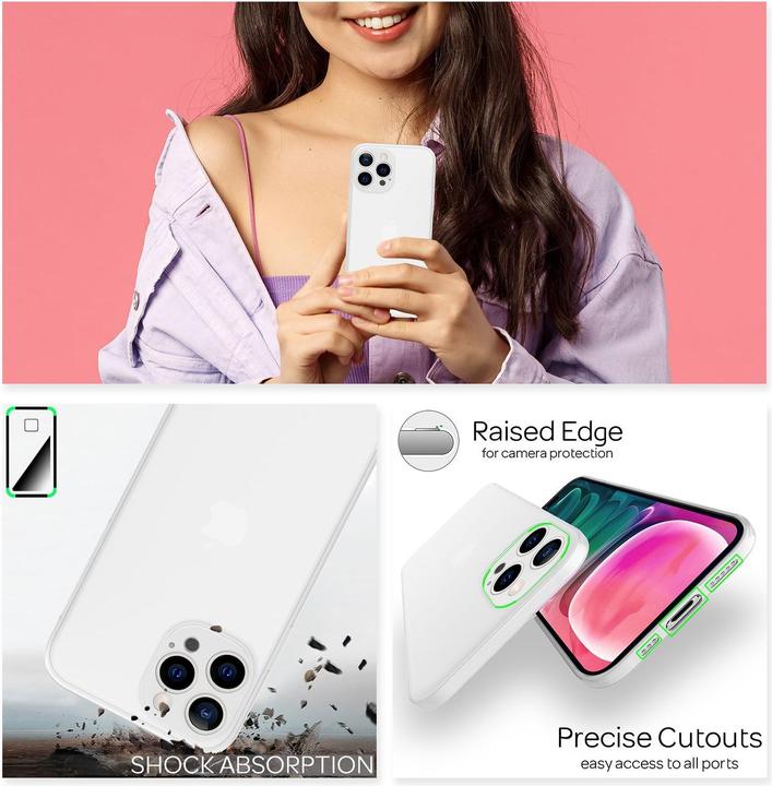 Produktbild Nalia Ultra Dünnes Hardcase (Apple iPhone 13 Pro)