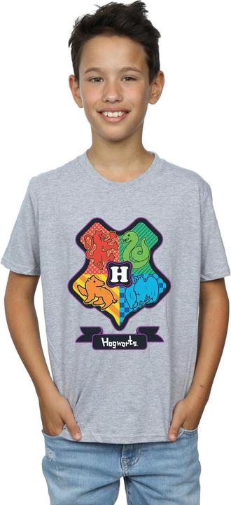 Actual product image Boys Hogwarts Junior Crest T-Shirt (140, 146)
