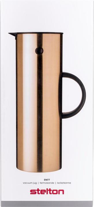 Image du produit Stelton EM 77 Verseuse isolante 1l brushed brass (900-8) (1 l)