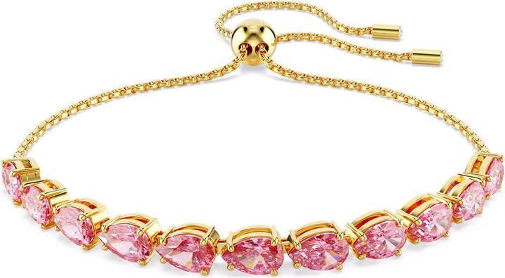 Immagine prodotto Swarovski Matrix Armband Tropfenschliff Rosa Gold (24 cm, Metallo Swarovski)