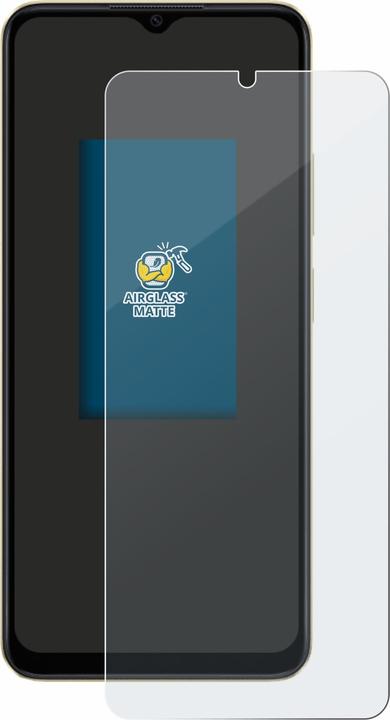 Actual product image BROTECT AirGlass Glass Matte (1 Piece, Oppo A38)