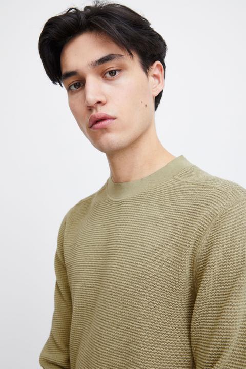 Produktbild Casual Friday CFKarl waffle crew neck knit 20504999 (M)