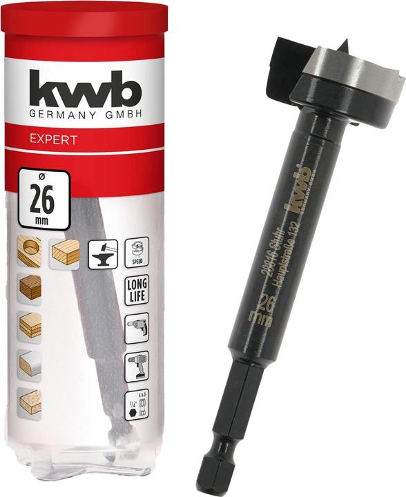 Produktbild kwb Forstnerbohrer, 706426, 26 mm (26 mm)