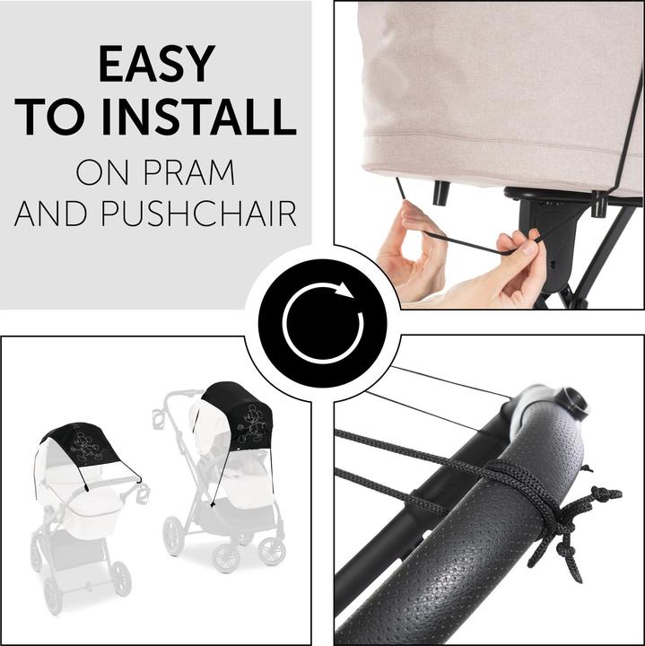 Image du produit Hauck Sunshade Mickey Mouse Noir