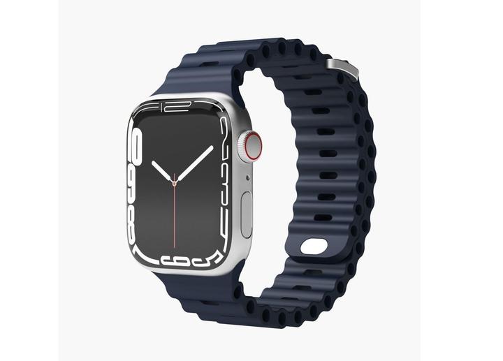 Immagine prodotto Vonmählen Custodia Ocean Band 2 Band One Navy 42/44/45/49 mm (42 mm, 44 mm, 45 mm, 49 mm, Acciaio inossidabile, Apple Watch Ultra, Apple Watch Series 1, Apple Watch Series 2, Apple Watch Series 3, Apple Watch Serie 4, Apple Watch Serie 5, Apple Watch Serie 6, Apple Watch Series 7, Apple Watch Series 8, Apple Watch Series 9, Apple Watch SE, Apple Watch Ultra 2)