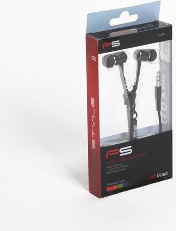 Actual product image Omega Platinet FH2111B headphones/headset In-ear connector Black (Cable)