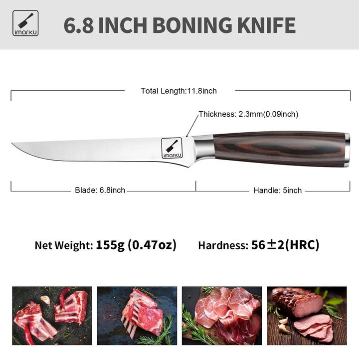Immagine prodotto Imarku Coltello per disossare (17 cm)