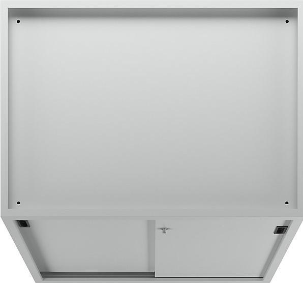 Actual product image kaiserkraft Top cupboard with sliding doors (102.30 cm, 100 cm)