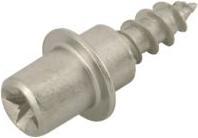 Produktbild Italiana Ferramenta Bodenträger FLIPPER Eurobolzen Zubehör, Bohr ø 3 mm, Stahl verzinkt