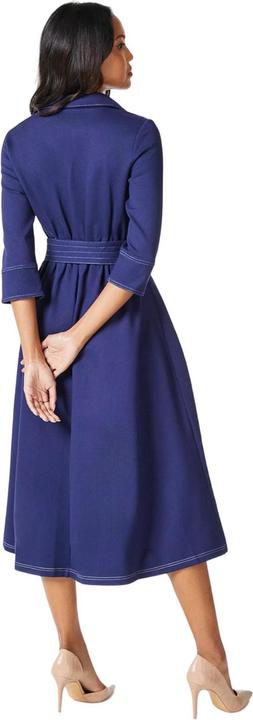 Actual product image Principles Womens/Ladies Ponte Stitch Detail Midi Dress (42 D)