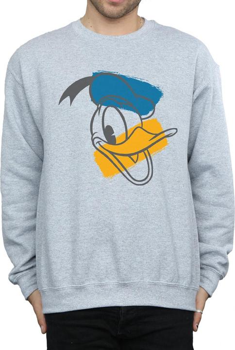 Immagine prodotto Disney Donald Duck Head Felpa Uomo (3XL)