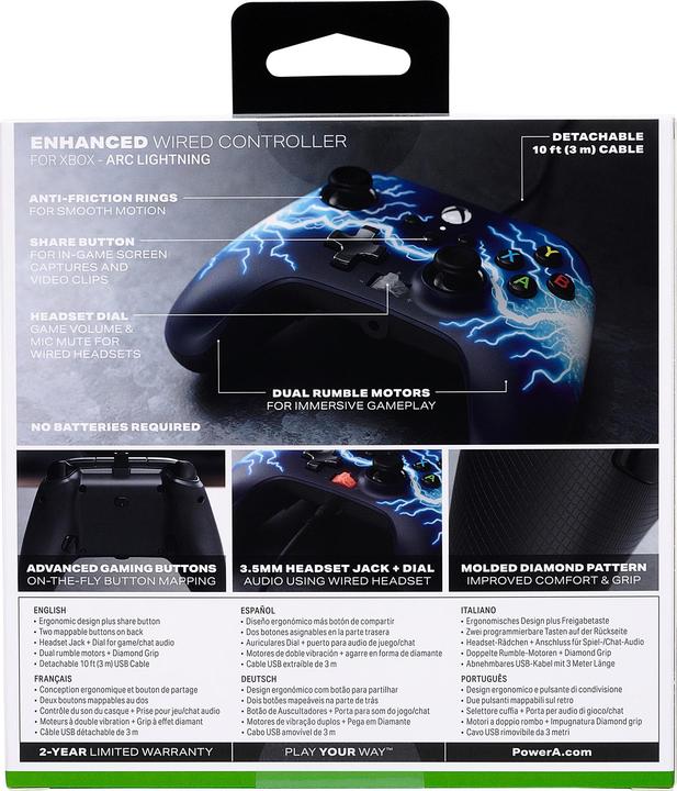 Actual product image PowerA Enhanced Wired (Xbox Series X, Xbox Series S, Xbox One S)