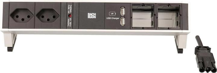 Produktbild Bachmann Desk 2 (2 x, Typ 13, USB-A, 0.20 m)
