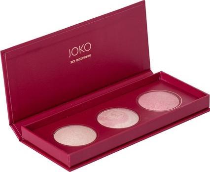 Actual product image Jokon Jokomy Universe Highlighter Palette For Face 3x2g