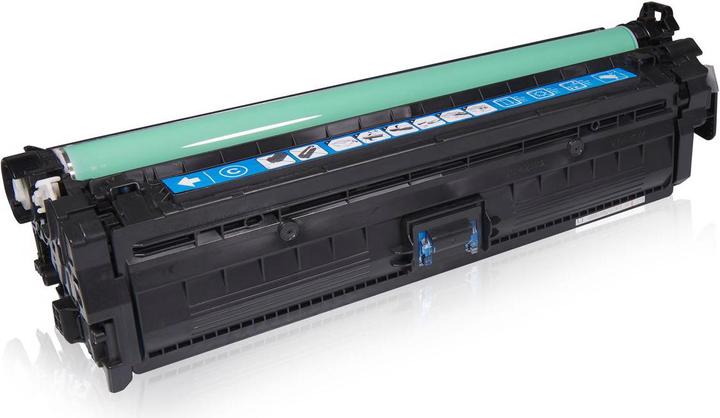 Produktbild Inkadoo Toner kompatibel zu HP CE271A / 650A Toner, cyan Cyan (C)