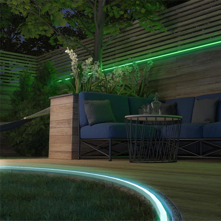 Image du produit Müller Licht Outdoor LED-Strip white + color 36W 1200 lm 1800- 6500 K + RGB warm- daylic (Blanc chaud, 500 cm, Extérieur)