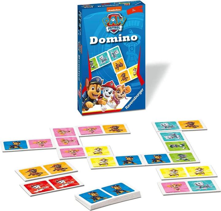 Actual product image Ravensburger Paw Patrol Domino (German, English, French, Dutch, Portuguese, Spanish)