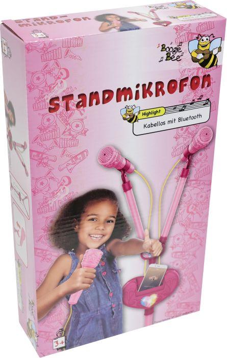 Actual product image Boogie Bee Stand microphone, wireless