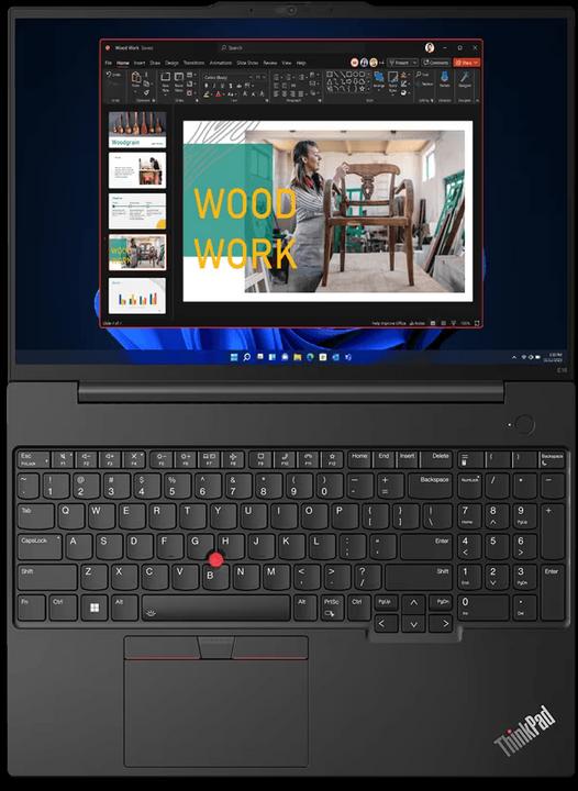Actual product image Lenovo ThinkPad E16 Gen 1 (16", AMD Ryzen 5 7530U, 16 GB, 512 GB, CH)