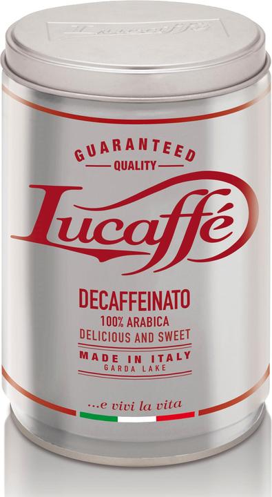 Actual product image Lucaffe Decaffeinato (Medium roast, 250 g)