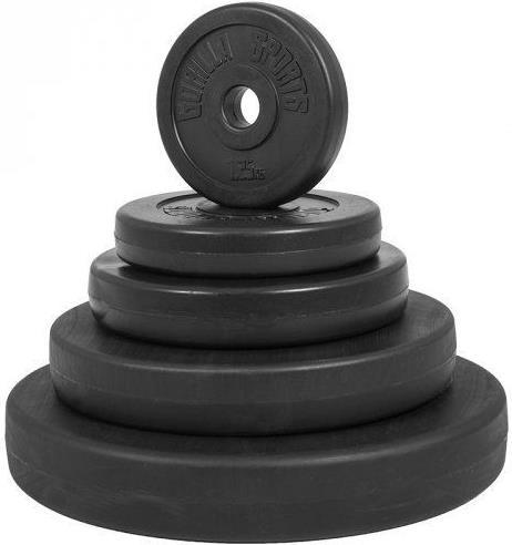 Actual product image Gorilla Sports Weight plates (1 x 10 kg)