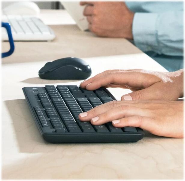 Immagine prodotto Logitech MK295 Silent (Ing. Int., Senza fili)