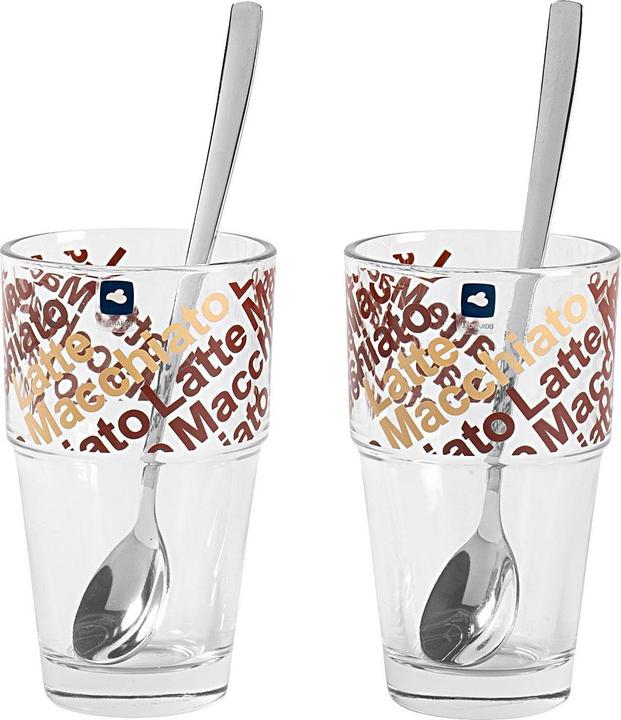 Leonardo Café Latte Solo Set 4 pcs. (400 ml, 4 x)