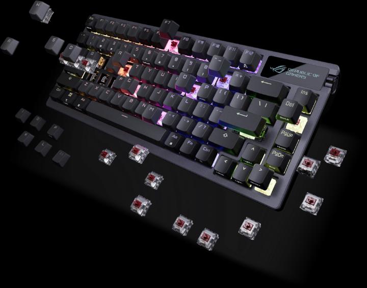 Actual product image ASUS ROG Azoth (DE, Wireless, Cable)