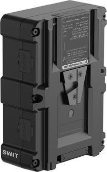 Actual product image Swit CIMO-160S | 160Wh 200W High Load V-Mount Battery with USB-C, OLED and powerful 2xD-taps, also i (Camera battery)
