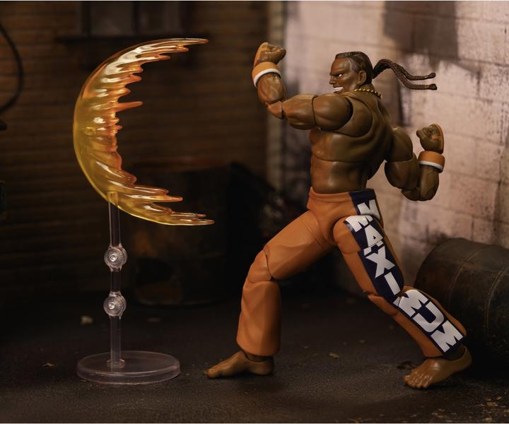 Actual product image Jada Street Fighter II Dee Jay 6" Figure