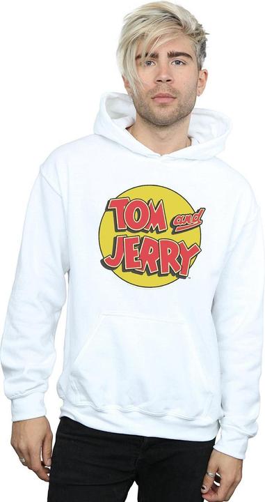 Actual product image Tom & Jerry Mens Circle Logo Hoodie (M)