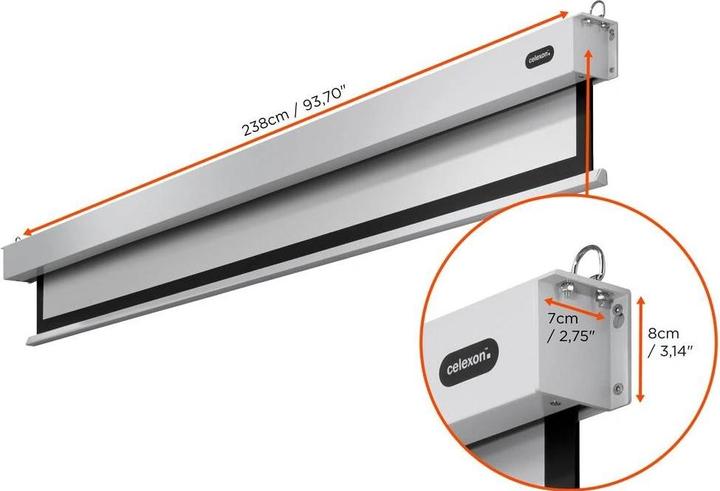 Actual product image Celexon Motor Professional Plus, 16:10 (102", 16:10)