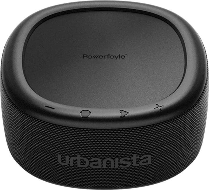 Actual product image Urbanista Malibu Midnight Black Portable Bluetooth Speaker with Solar Cell (24 h, Rechargeable battery operated)