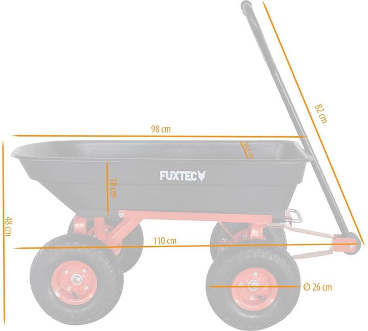 Produktbild Fuxtec Kippwagen FX-KW2175