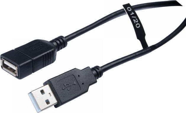 Image du produit V7 Câble de rallonge (1.80 m, USB 2.0)
