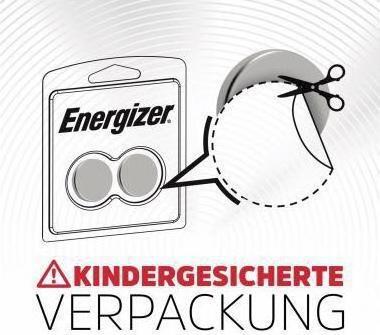 Actual product image Energizer CR2032 Lithium (1 pcs., CR2032, 240 mAh)