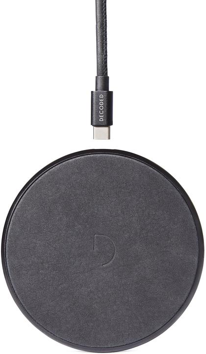Actual product image Decoded Leather Wireless Charger (10 W)