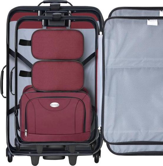 Produktbild Juskys Trolley Kofferset Athen (60 l, M (50 - 90l), L (90 - 115l))