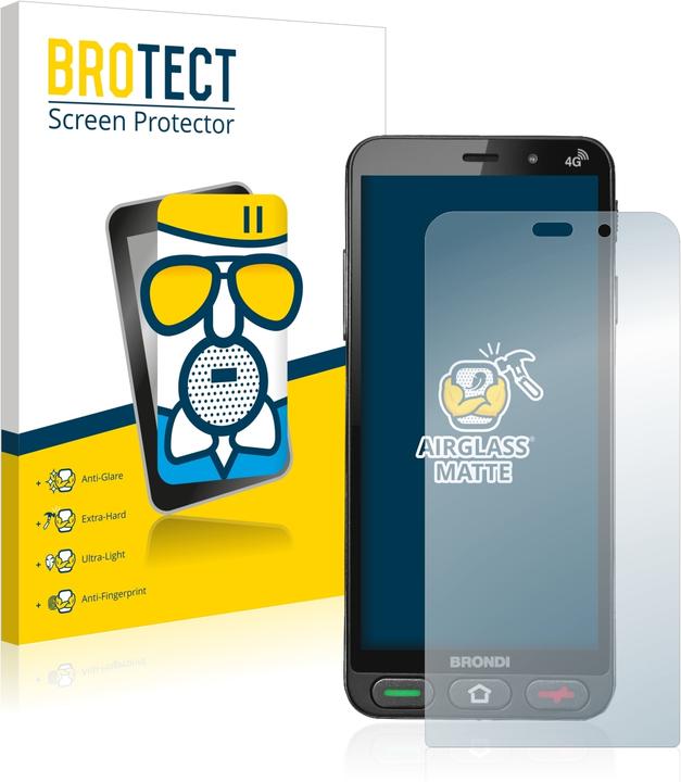 Actual product image BROTECT AirGlass Glass Matte (1 Piece, Brondi Amico S Nero)