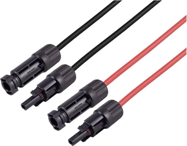 Actual product image BKL Electronic PV4 extension, 4mm², set of 2 R/SW, 7.5m